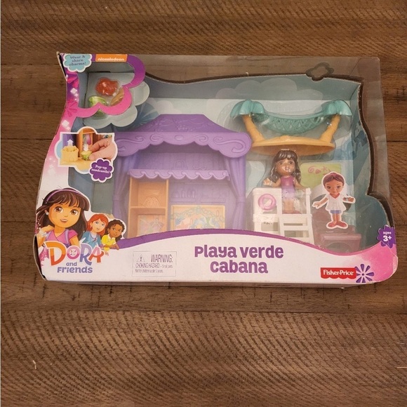 Dora The Explorer and Friends Playa Verde Beach Cabana Playset 2014 - Picture 1 of 6
